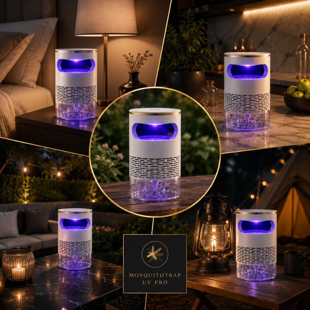 Lampada anti insetti in casa e giardino
